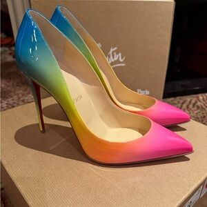 Christian Louboutin RAINBOW pumps NWT